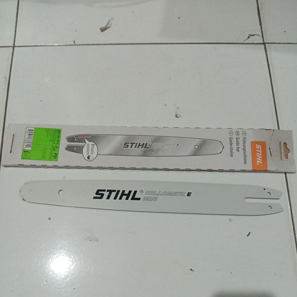 Bar Chainsaw 16 inch / 16"  Stihl Original / Bar Chainsaw Gergaji Kayu Stihl 16" Inchi
