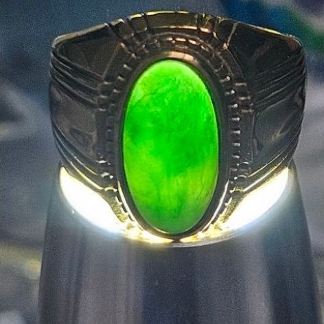 Natural Jadeite Jade (Giok Burma) Type A+Memo