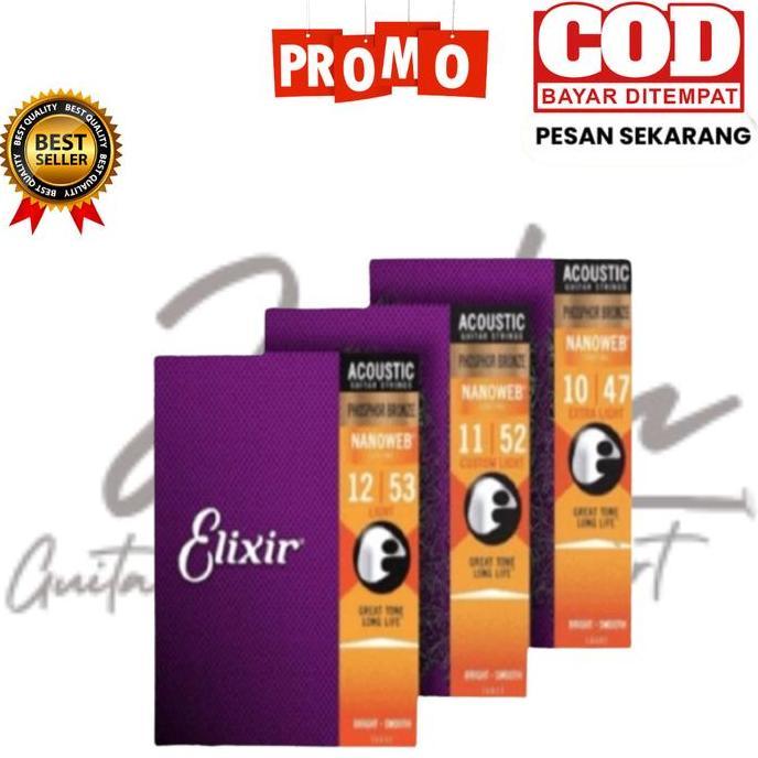 Senar Gitar Akustik Elixir