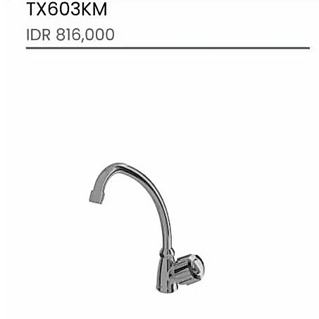 KRAN SINK TOTO TX603KM | KRAN CUCI PIRING TOTO