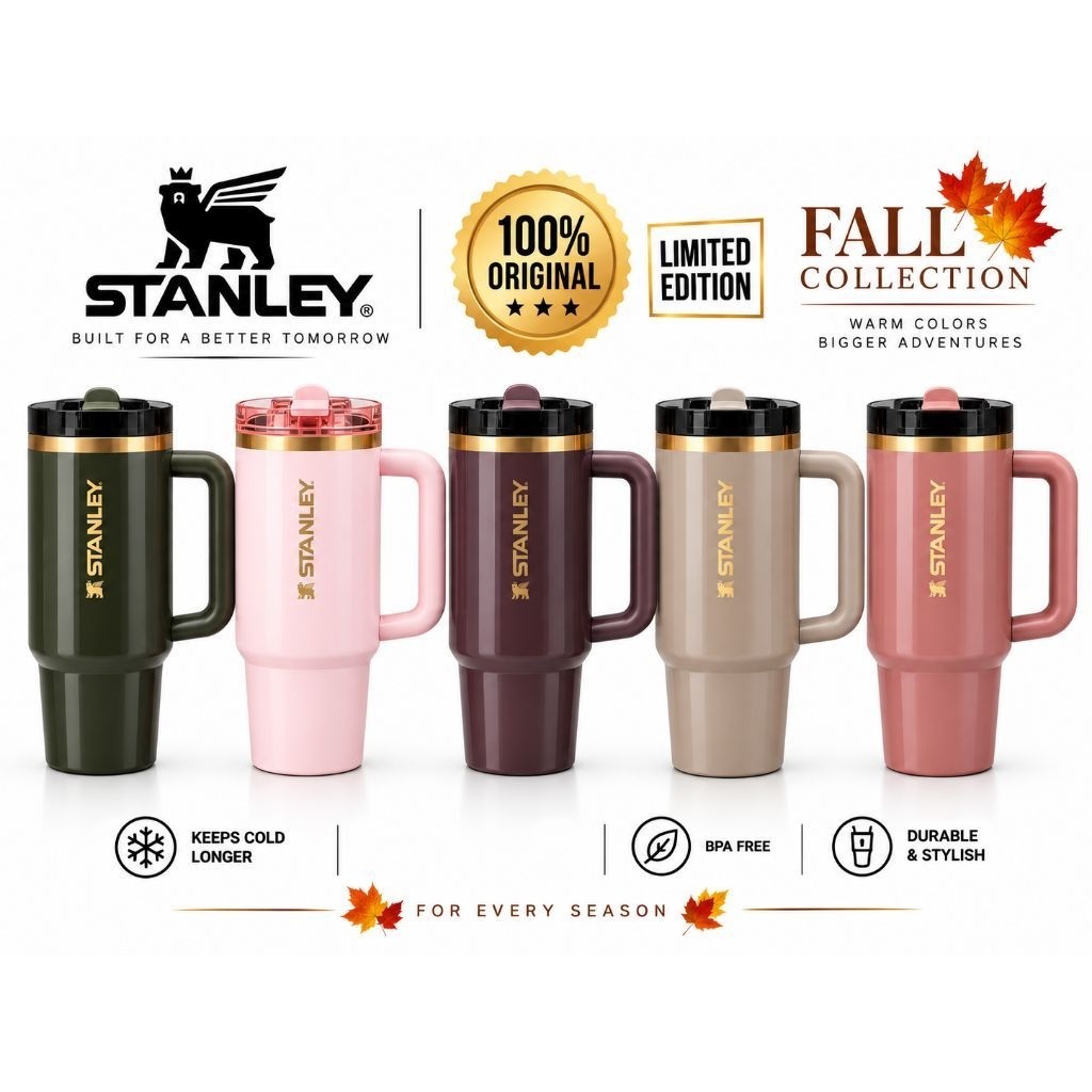 Ready Tumbler Original 100% Stanley The Quencher ProTour Flip Straw