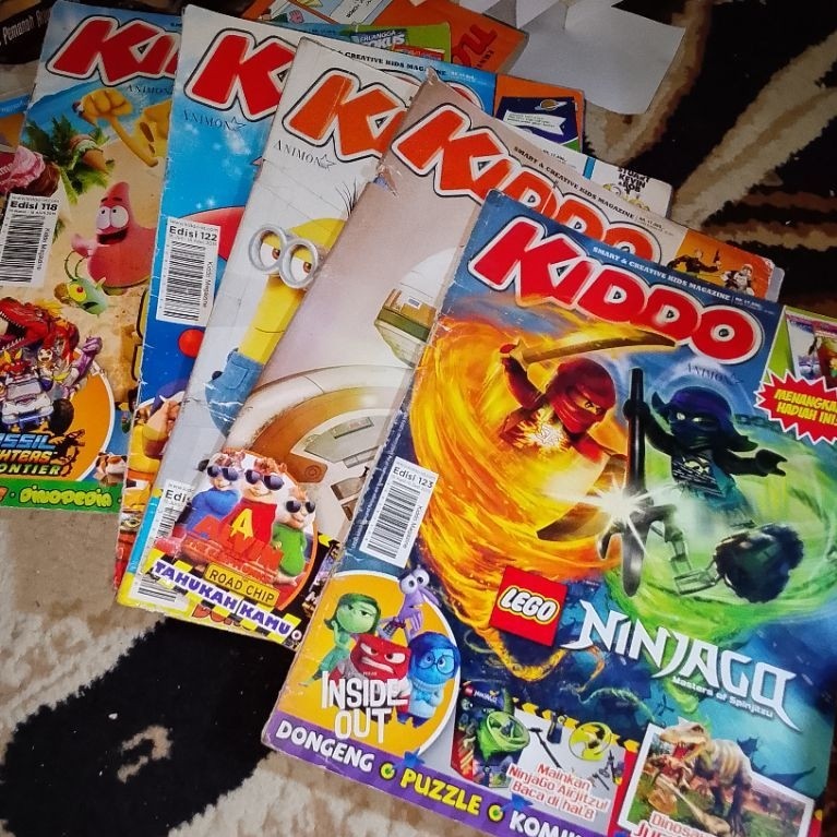 KIDDO,  KIDS fantasi, majalah anak kreatif @