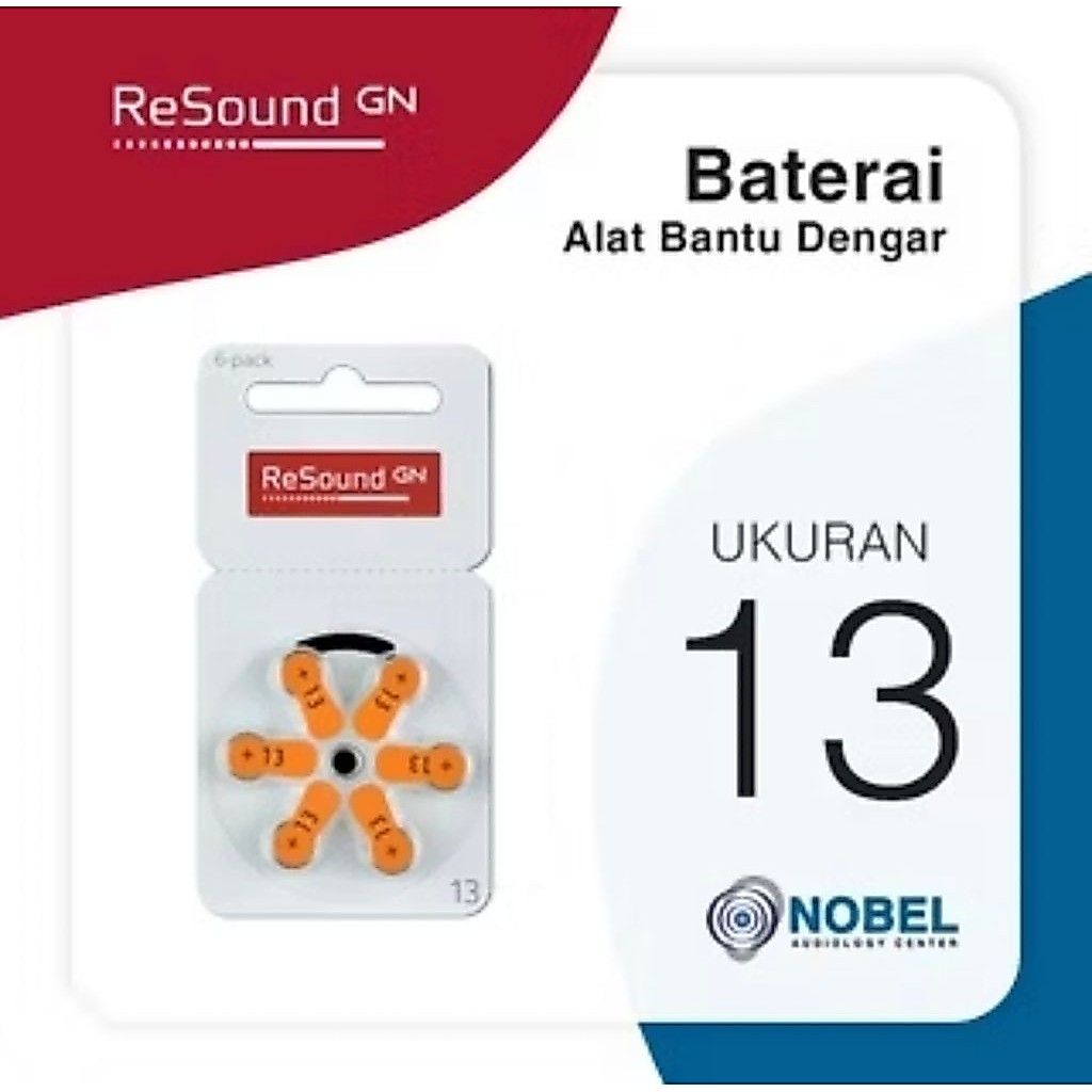 Baterai Alat Bantu Dengar GN ReSound
