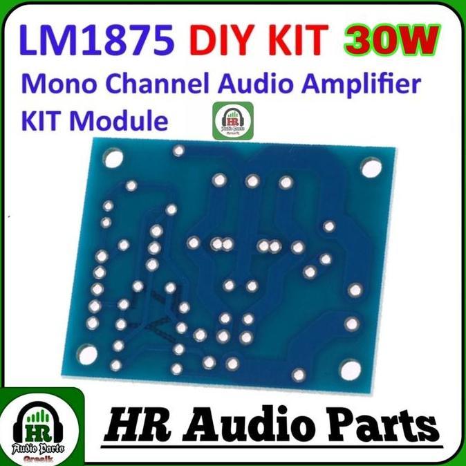 Lm1875 Diy Kit Mono Amplifier 20W Gainclone Single Channel Hi-Fi Audio