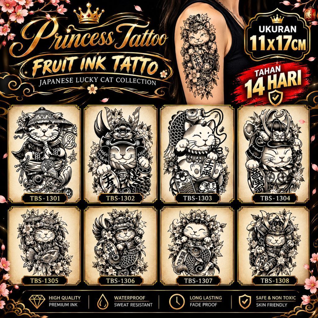 TATTO | Tatto semi permanent | Fruit ink tatto | Tatto tahan air