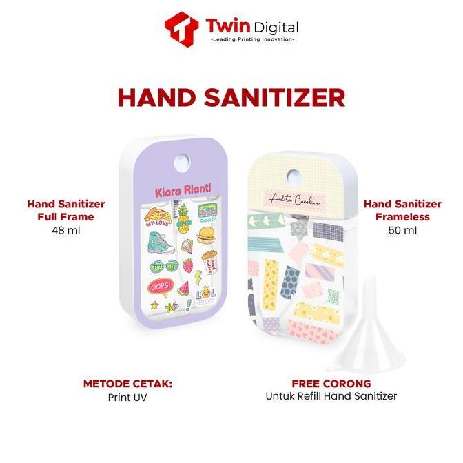 DESFYA11 - CUSTOM HAND SANITIZER POCKET SPRAY 38ML CAIR - CUSTOM HAND SANITIZER