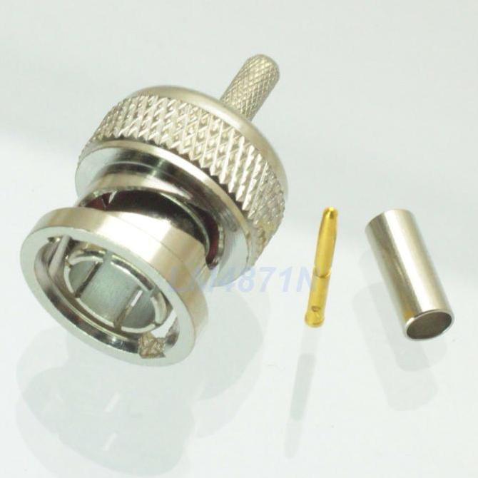 DS214 - connector bnc male rg174/rg316 crimping