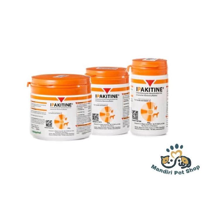 [LISHOP] VETOQUINOL IPAKITINE VITAMIN GINJAL HEWAN - IPAKITINE SUPLEMEN GINJAL ANJING & KUCING