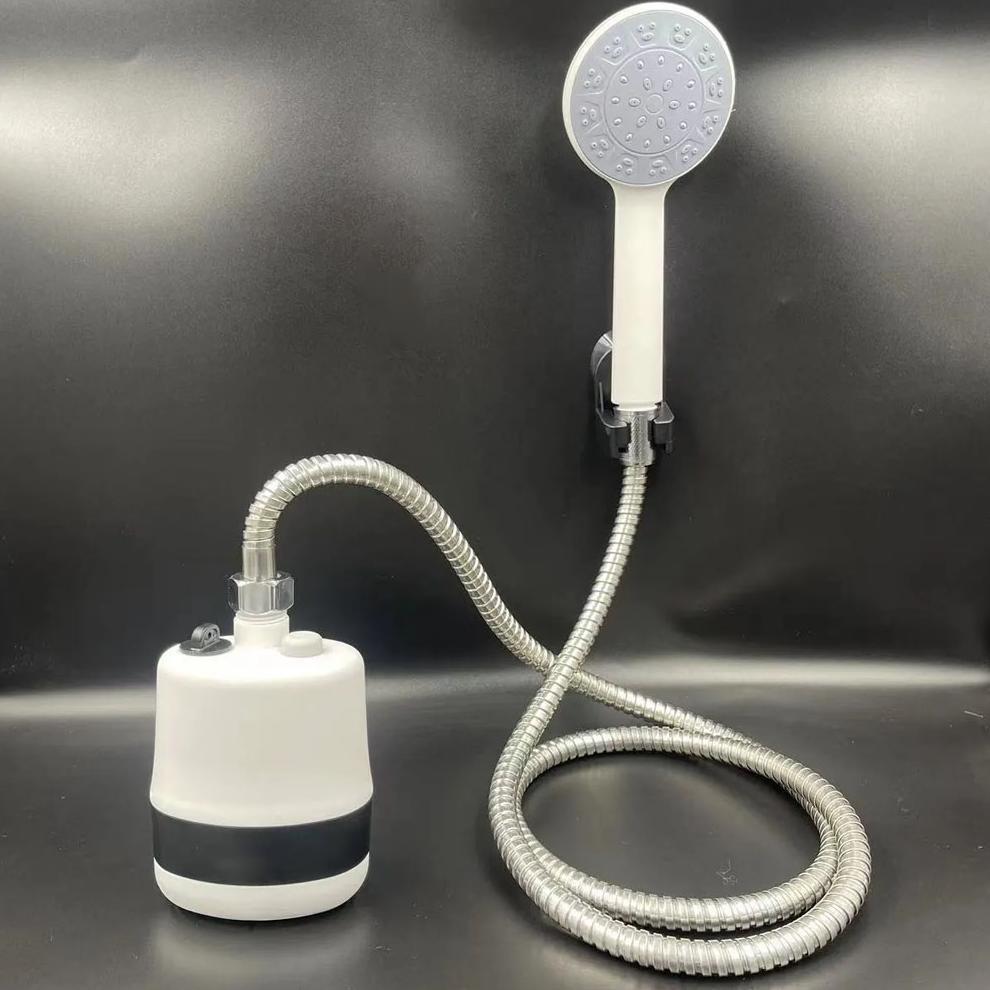 ( KS GR ) Portable Outdoor Shower KE805 - Shower Charger Set Sistem Baterai Charge - Mandi Di Mana P