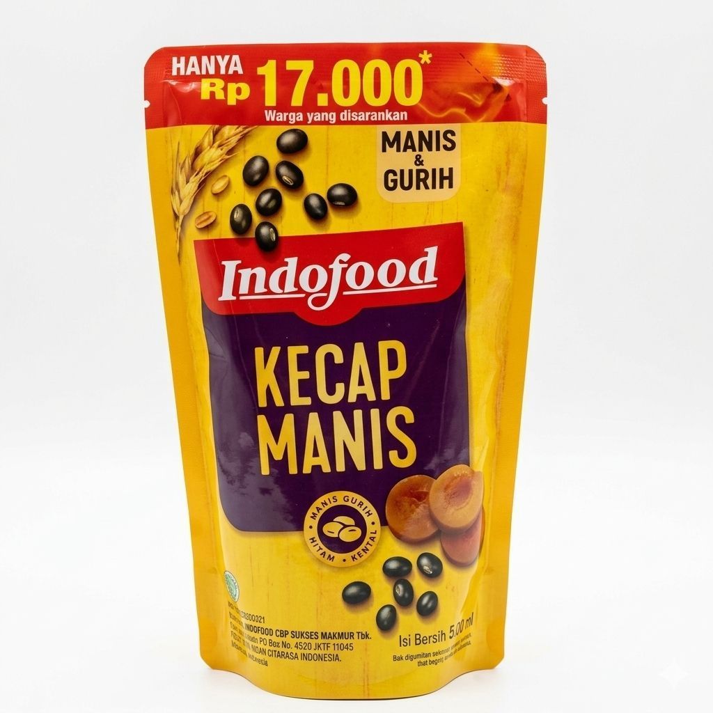 Kecap manis indofood 720ml/ kecap manis indofood