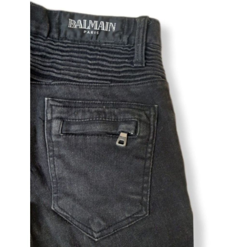 BALMAIN Biker Jeans Sz 28