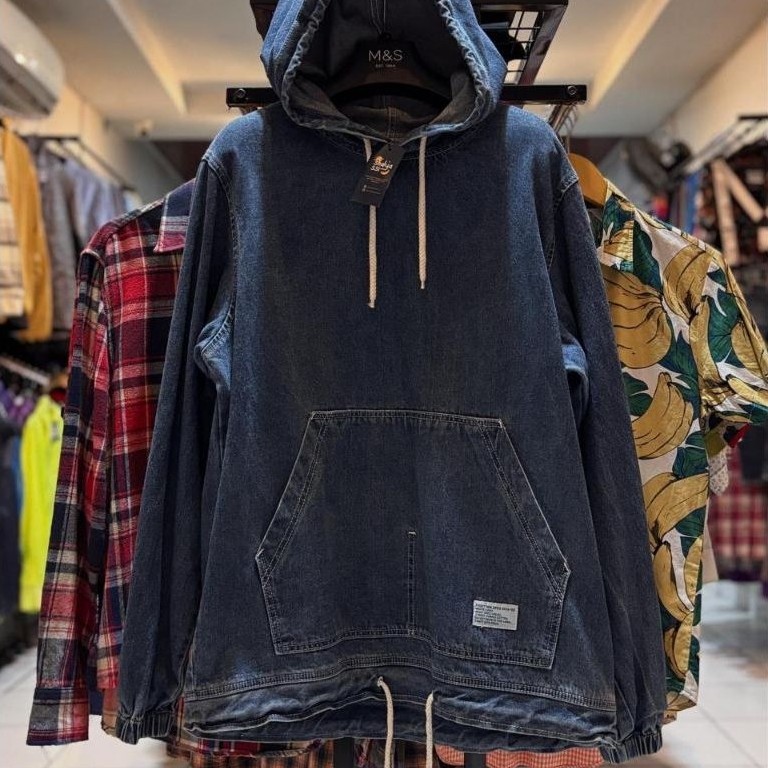 JACKET DENIM HOODIE