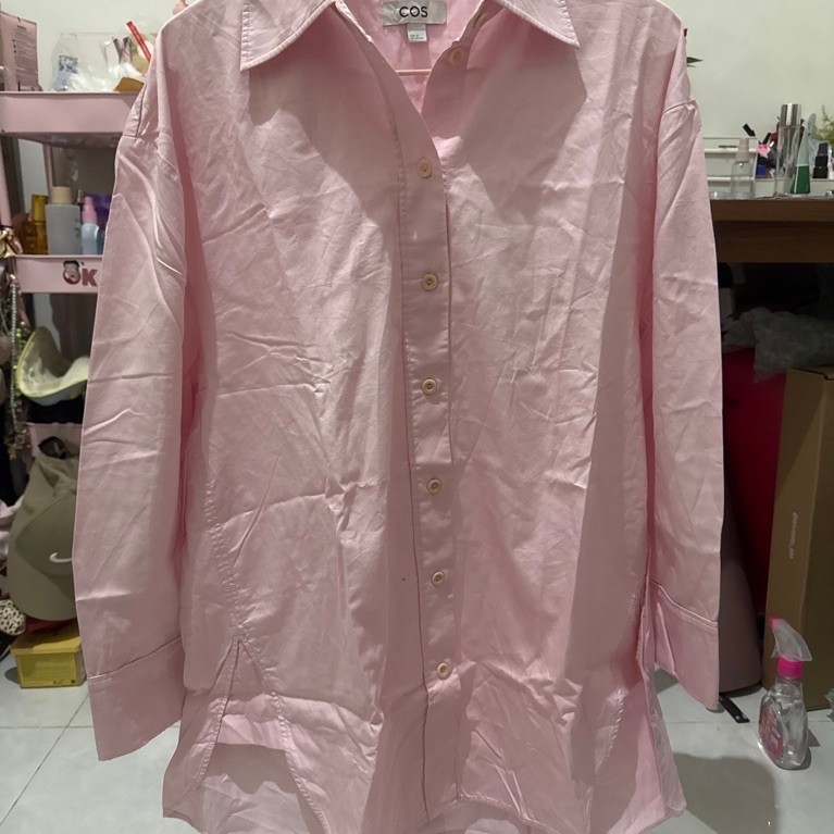 preloved cos pink shirt