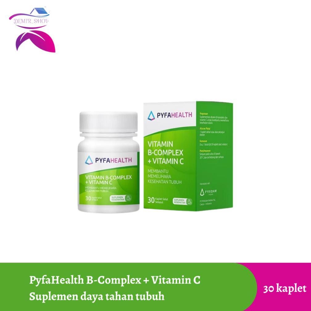 Pyfahealth Vitamin B Complex + Vitamin C / Suplemen Daya Tahan Tubuh