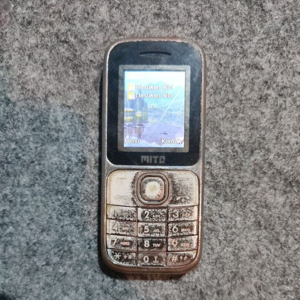 Hp jadul MITO 135 dual sim NORMAL