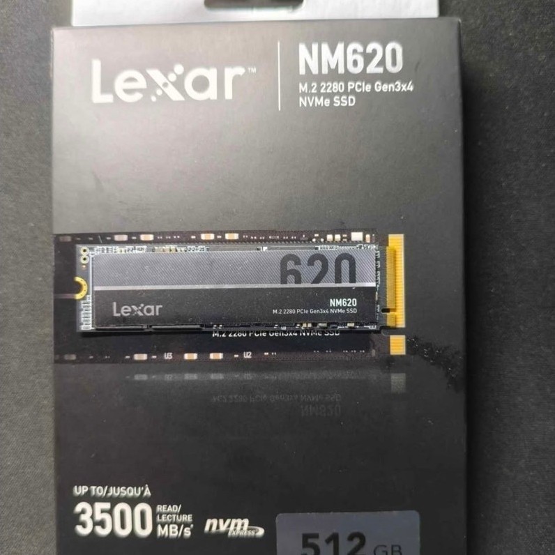 ssd nvme lexar nm620 512gb garansi on