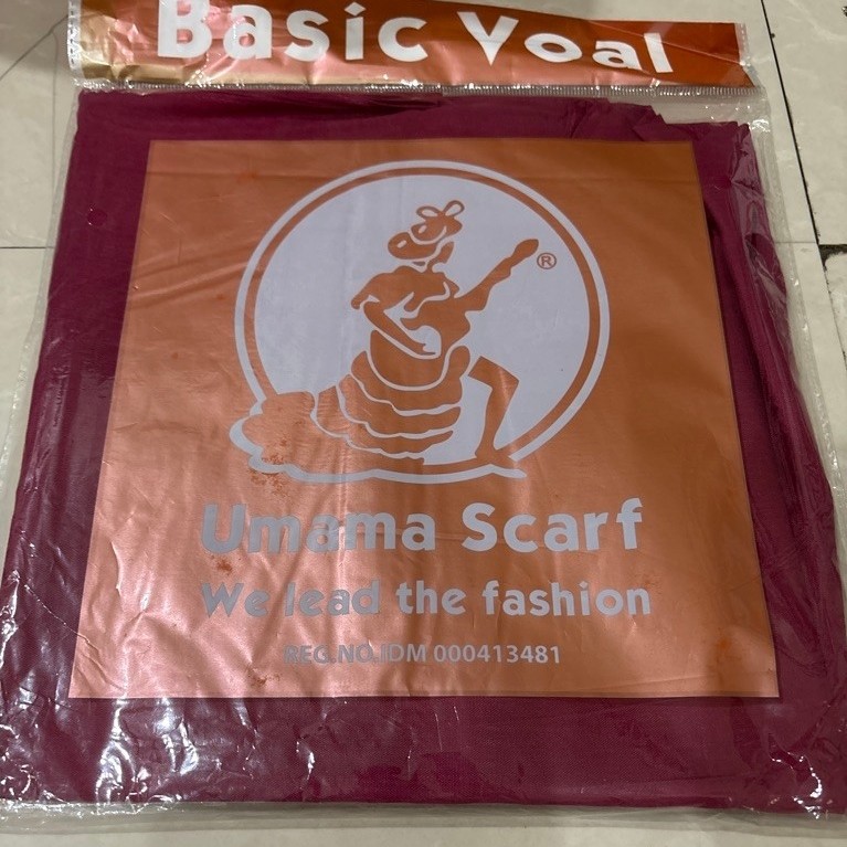 Hijab Segi empat Basic Voal Umma scarf 10