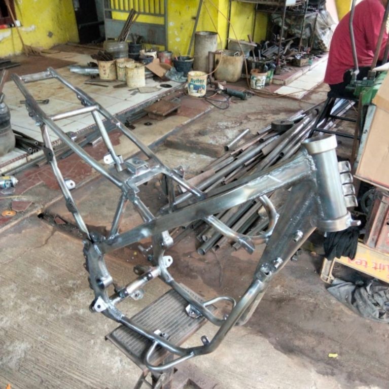 rangka klx 140 # req dudukan mesin # tiger # CRF# NINJA#