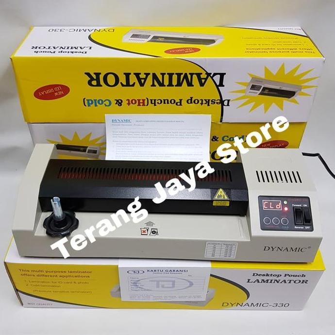 Mesin Laminating DYNAMIC 330 Mesin Laminating Dynamic 330Led Mesin laminating A3 Dynamic 330