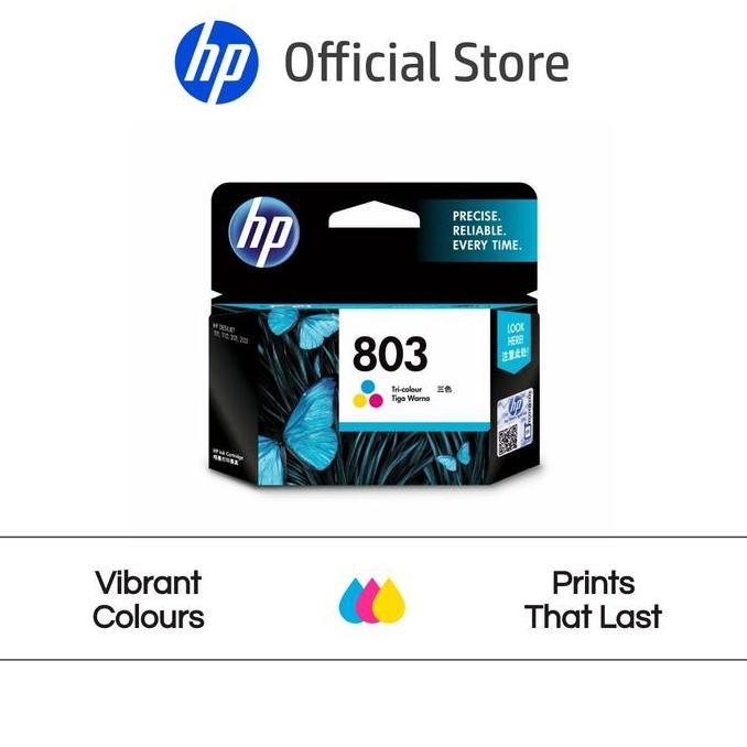 Tinta Printer HP Original 803 Tri-Color DeskJet 1112, 2132, 2621