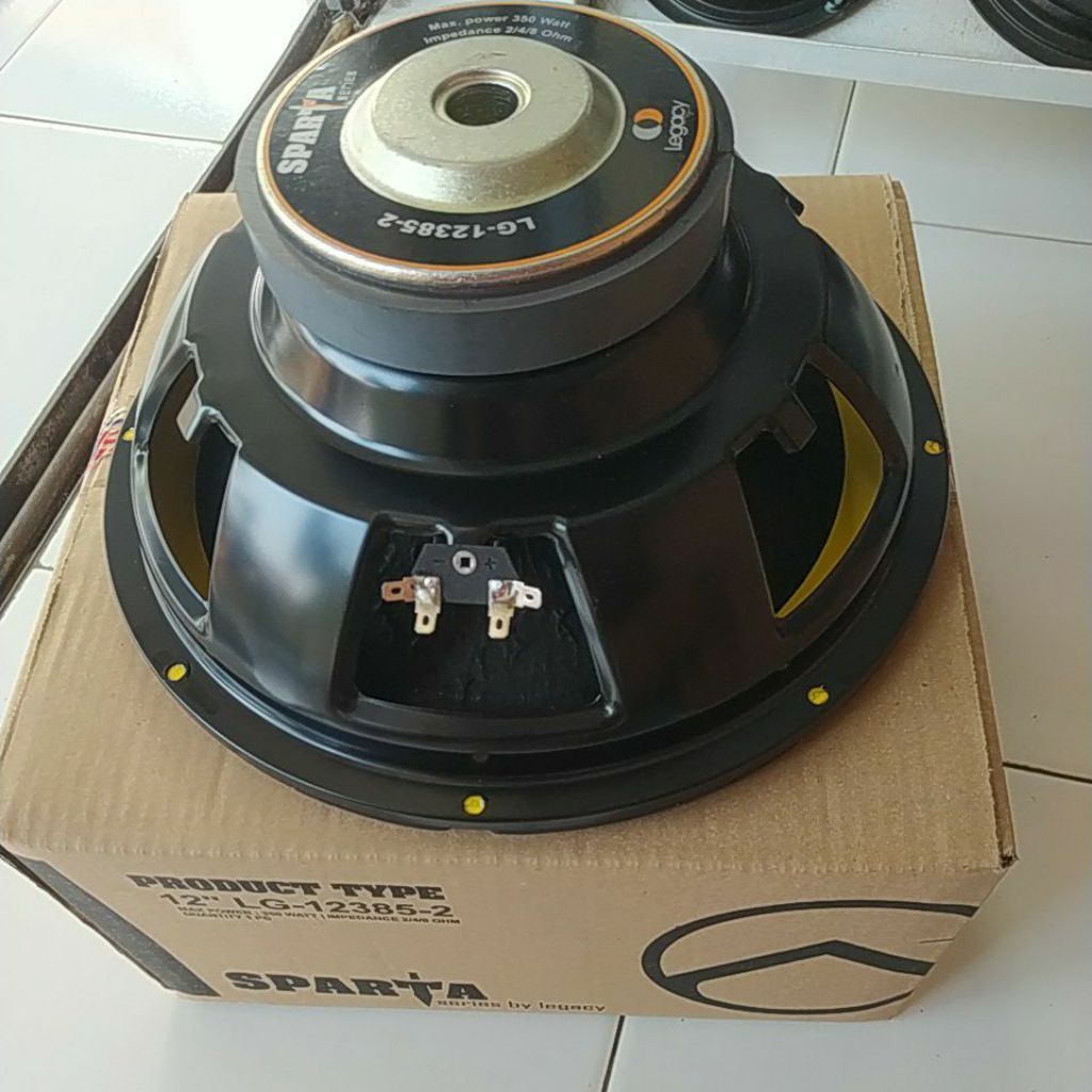 Legacy 12" Sparta Subwoofer 350W Bass Speaker