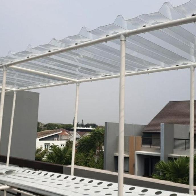 Building- Atap Polycarbonate Spandek Transparan Bening