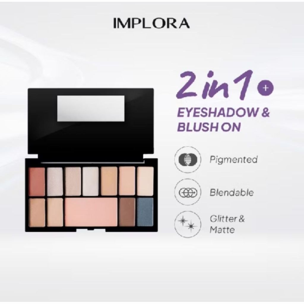 implora Cappadocia pallete eyeshadow & blush