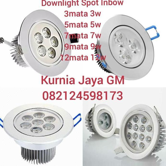 Downlight Spot Light LED 5watt /Downlight Sorot LED 5w 5mata HPL Inbow
