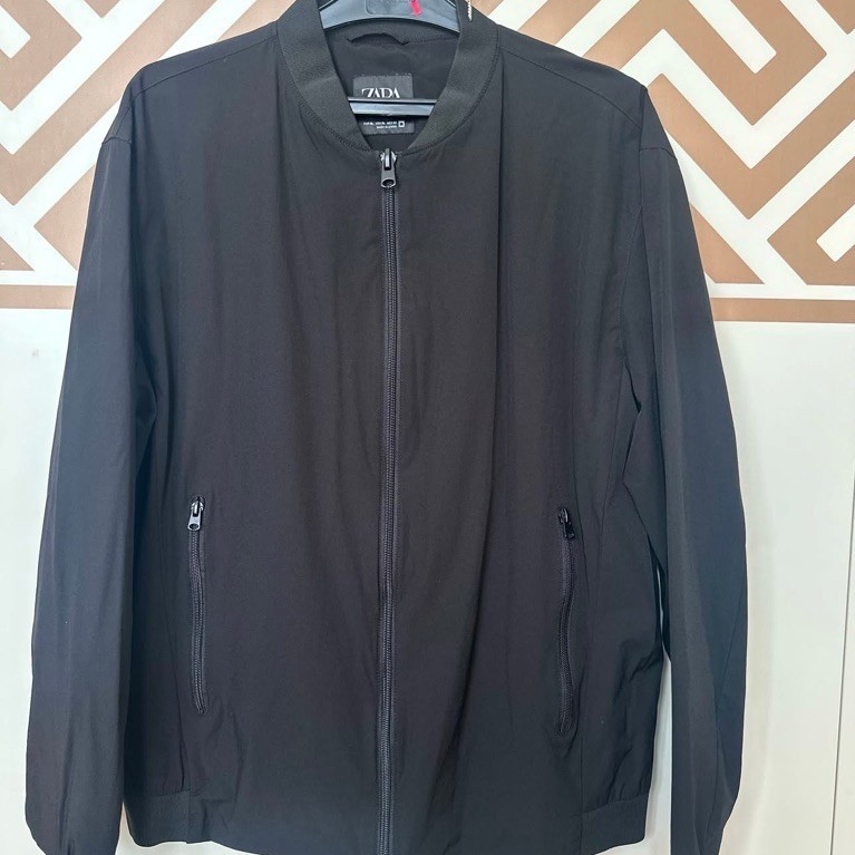 preloved jaket bomber laki-laki - Zara