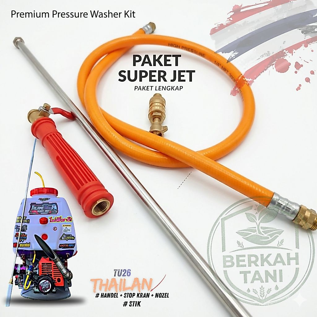 paket lengkap stik sprayer mesin TU26/ stik sprayer mesin super jet thailan/ peket lengkap stik spra