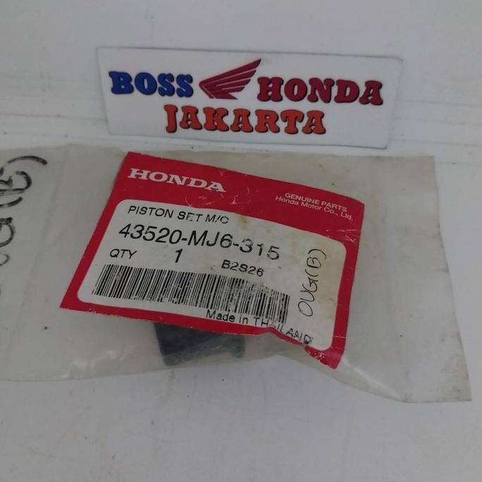 SPAREPART CBR 150 FI CBU : 43520-MJ6-315 SIL MASTER REM BELAKANG CBR 150 FI CBU ORI HONDA THAILAND