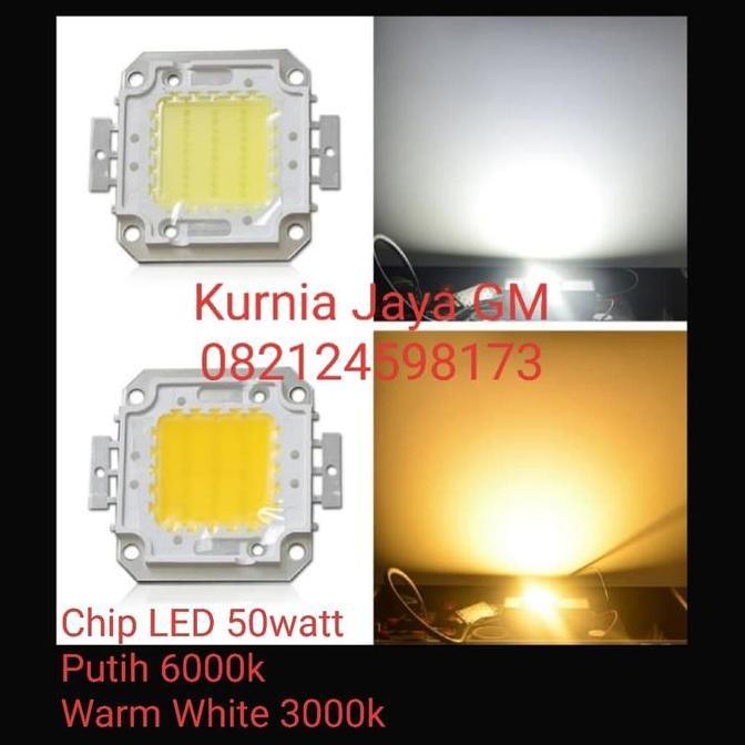 Lampu LED Chip 50watt / Mata Lampu LED 50 watt COB / Chip LED Sorot