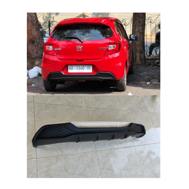 diffuser brio rs / bodikit belakang brio rs th 2018 sd 2024 / difuser brio rs