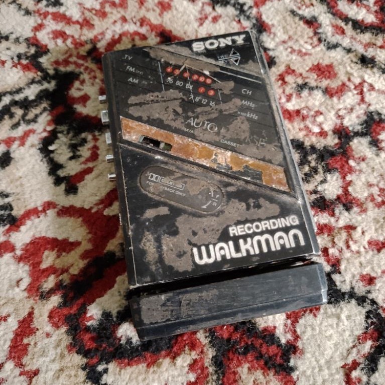 Walkman Recording Sony Lawas Jadul Antik Vintage Display