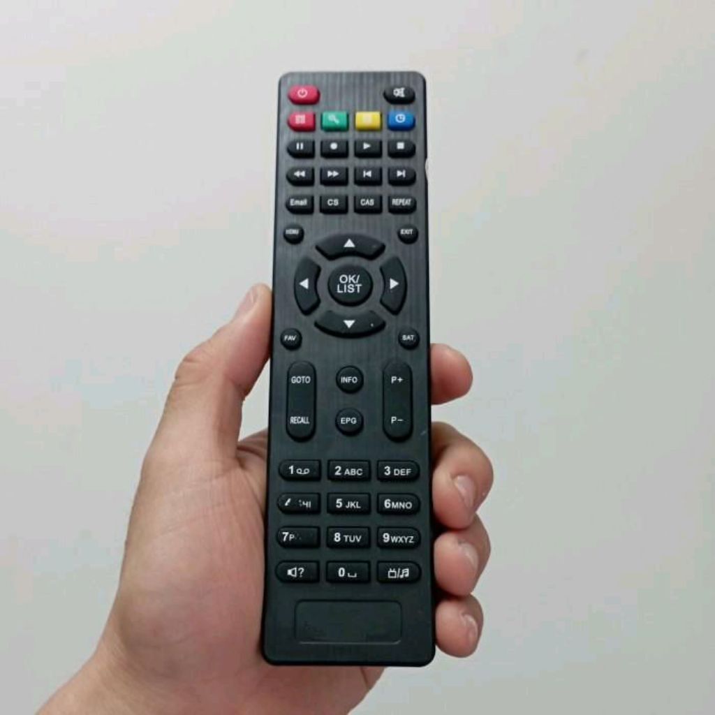 Remote Remot Receiver Parabola Universal Tanpa Setting K-Vision Bromo Cartenz C2000 K2000 Set Top Bo