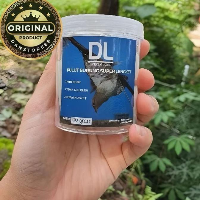 Pulut burung super lengket PUTIH bersih 100gram/1ons pulut DL original