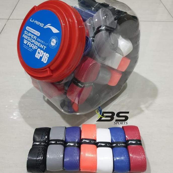 GRIP RAKET BADMINTON KARET LINING ASLI ORI ORIGINAL 100%