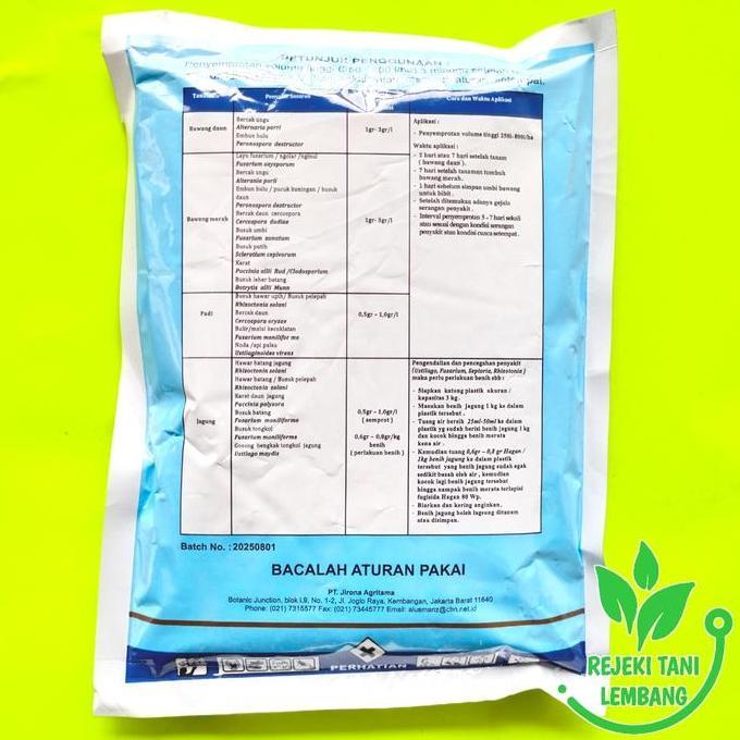 Fungisida Hagan 80 Wp Isi 200 Gr Pengendali Penyakit Jamur Tanaman