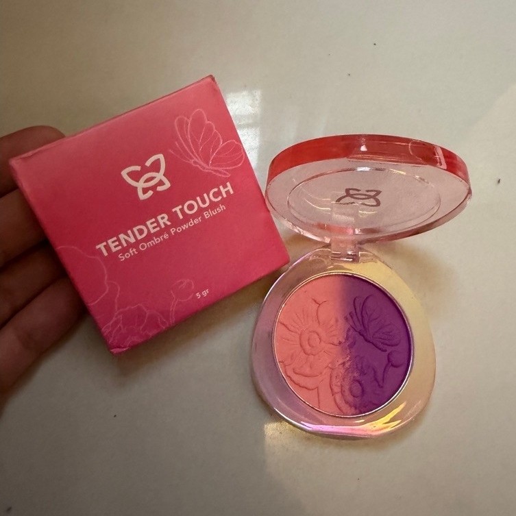 Tender Touch Powder Blush MOP Mariposa Preloved