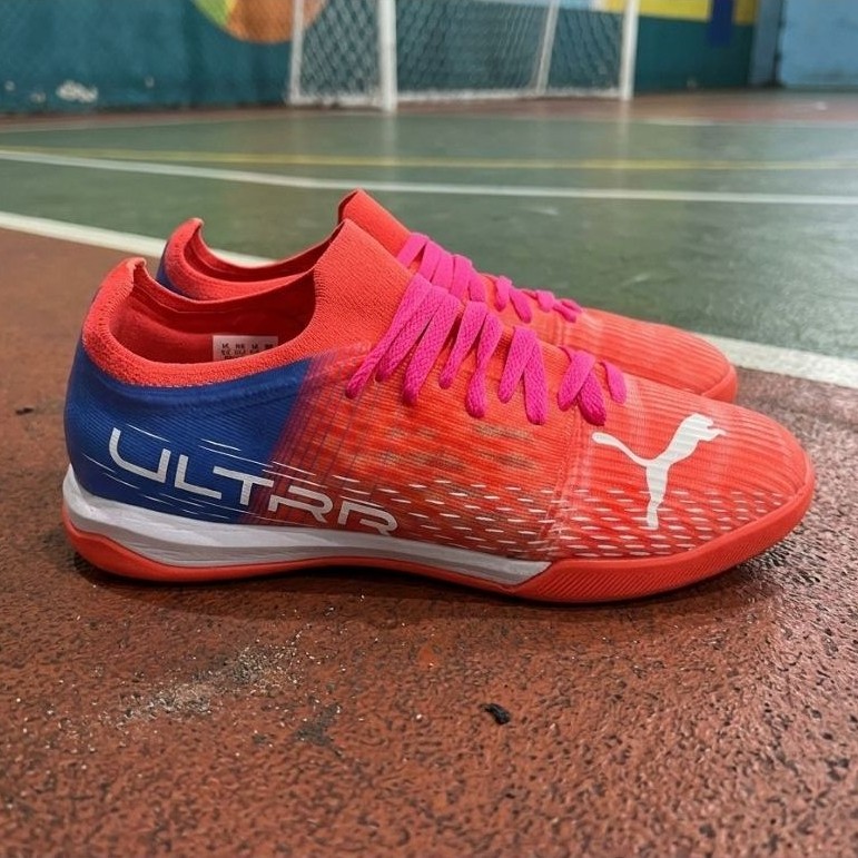 Sepatu Futsal Second Minisoc Puma Ultra 1.3 Pro Cage TF Size 42.5 Insole 275 Second Ori