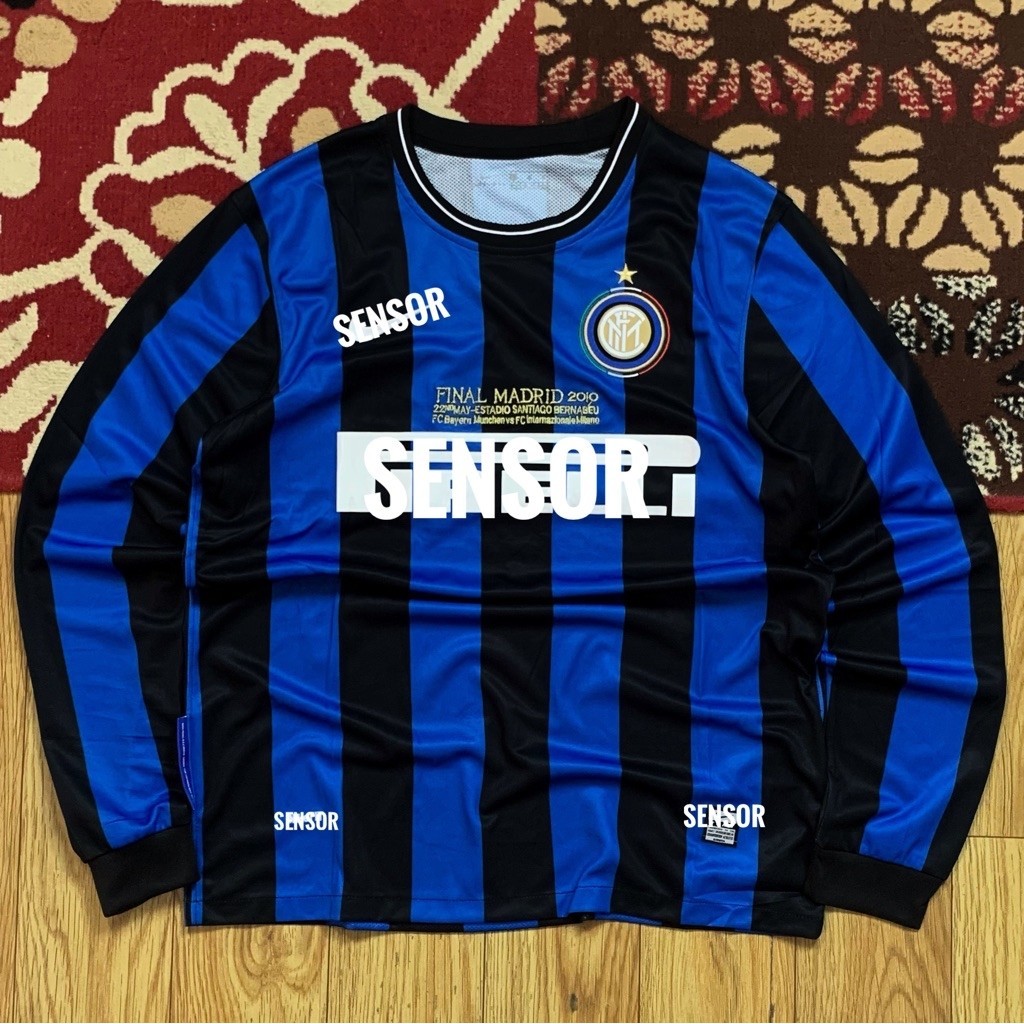 JERSEY VINTAGE INTER MILAN x NAIKI HOME KIT 2009/10 FINAL MADRID SIZE L | JERSEY NAIKI INTERNAZIONAL