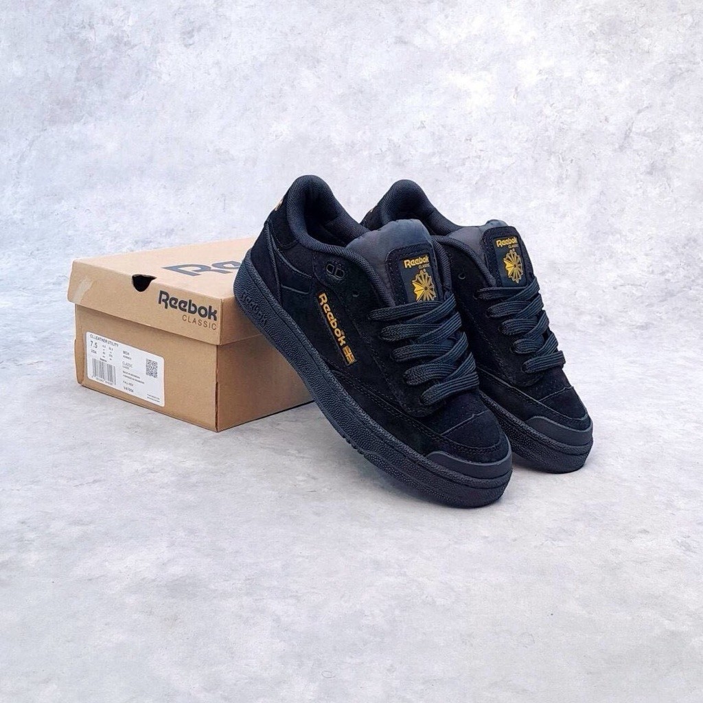 Reebok Club C Bulc Black yellow