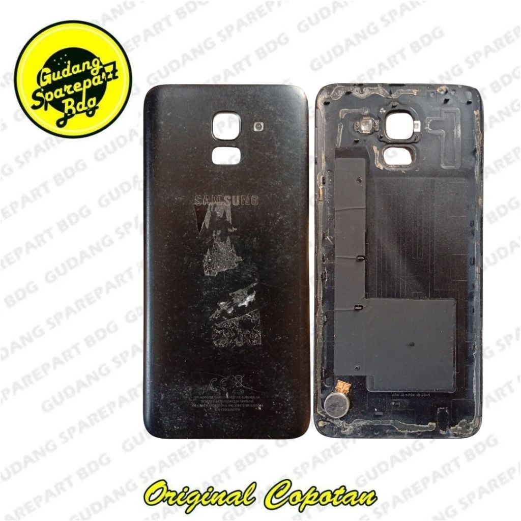 Backdoor Casing Tutup Belakang Samsung Galaxy J6 Second Original Copotan