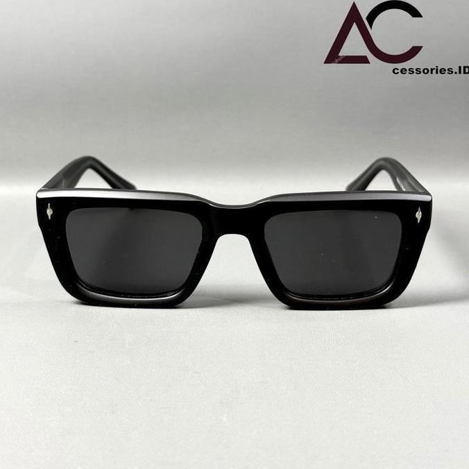 Kacamata Hitam Sunglasses ZY592212 Lensa Anti Silau - Kacamata Vintage Lensa Polarized - Kacamata  F