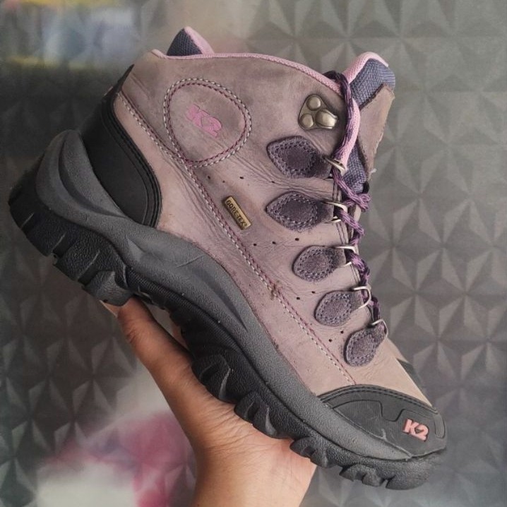 sepatu outdoor gunung hiking SZ 39,5 K2 second bekas preloved