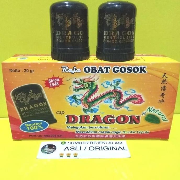 Ossoplus- Raja Obat Gosok Cap Dragon Menthol 20 Gr