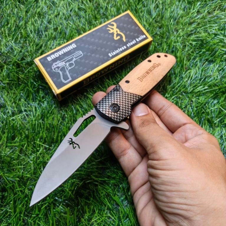 Pisau Survival Lipat Browning X28 Outdoor Knife