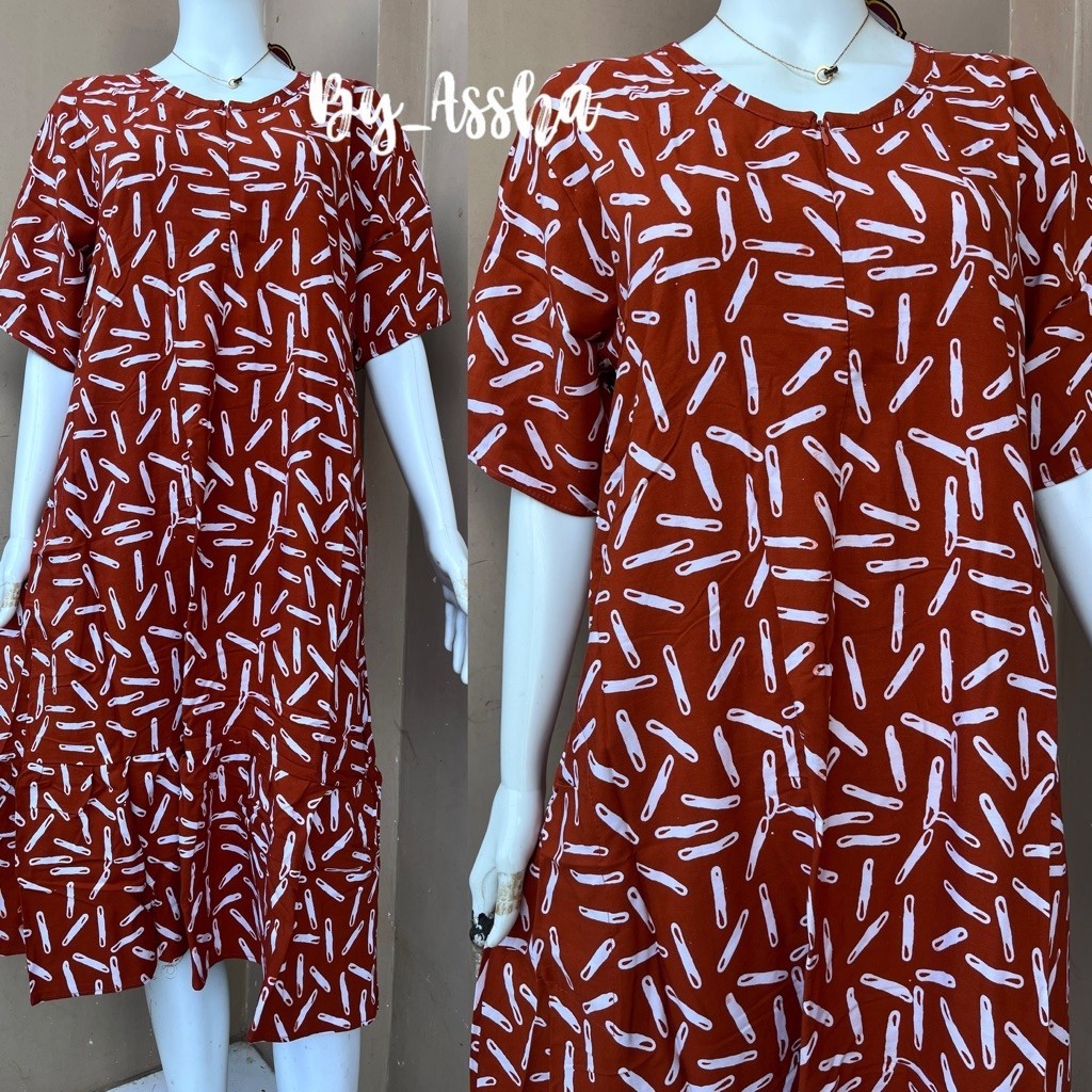Qonita Daster Rosita Batik Pekalongan Busui Ld 120/Pb 110cm