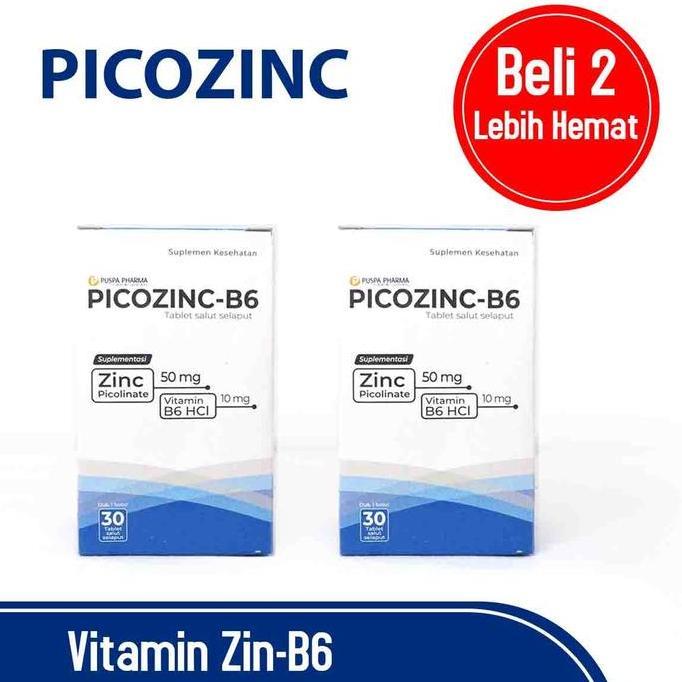 Max- Hemat  Picozinc-B6 - Zinc Picolinate 50Mg + B6 (Dapat 2 Box) - Vitamin & Mineral #Promil #Jerat
