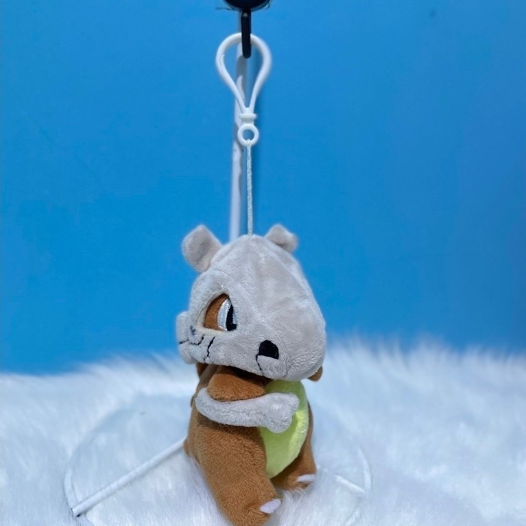 Ganci Gantungan Kunci Boneka Pokemon Cubone Original | Keychain Plush Pokemon Cubone Original